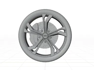 Audi RX Q3 Sportback 2019 Wheel 3D model