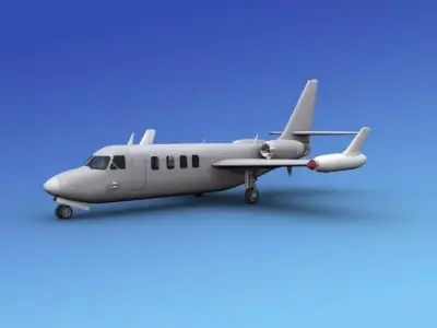 IAI Westwind II Bare Metal 3D model