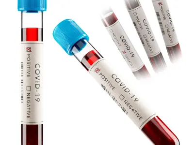 Covid-19 Test Tube Rack 3D model