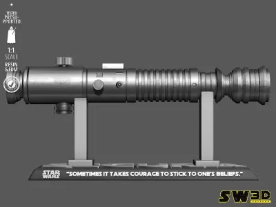  STAR WARS Aayla Secura Ligthsaber 3D print model