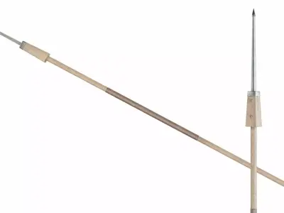 Pilum 02 Low-poly 3D model