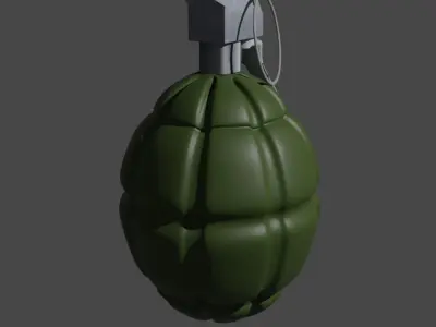 Granade grenade Free 3D model
