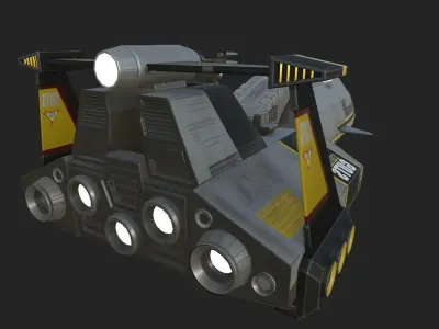 ARTDESSIE ultrman tiga plane aircraft Low-poly 3D model Low-poly 3D model