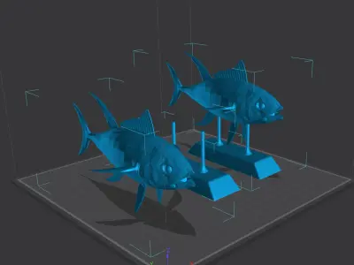 Fishing Trophy Free 3D print model