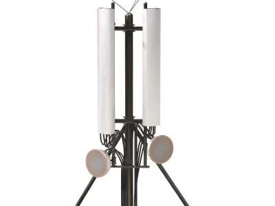 Radio Antenna 3D model