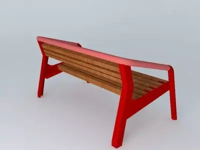 Gardenutcaipad bench Free 3D model