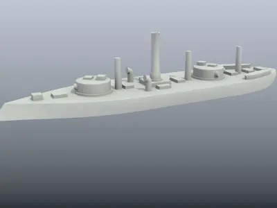 Brazilian Ironclad Silvado 3D print model