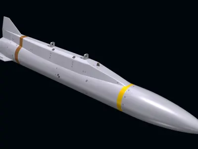 AGM-131 SRAM II 3D model