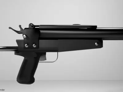 Grenade Launcher Standalone HK69A1 3D model