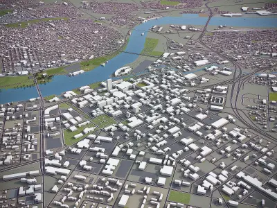 Toledo Low-poly 3D model