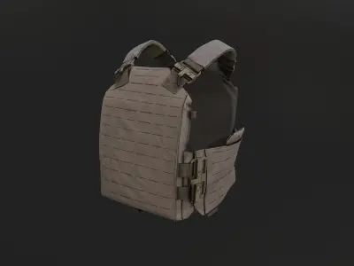 FirstSpear AAC Vest Low-poly 3D model