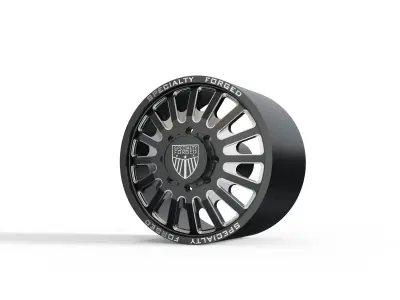 FRONT SPECIALITY FORGED D019 WHEEL 3D MODEL 3D model