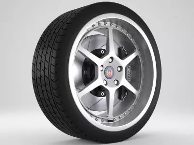 HRE Performance Rim 3D model