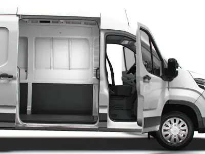 Maxus Deliver 9 Van L3H2 HQInterior 2025 3D model
