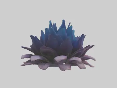 Dreamscape Flowers Low-poly 3D model