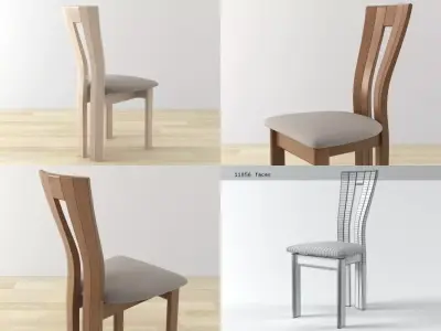 Graffito chair Free 3D model