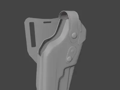 Safariland 6392RDS Holster Cameo PBR 3D model