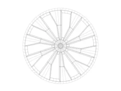 wheel cover Free 3D model