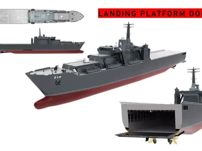 LPD singapore RSS Presistance 209 3D model