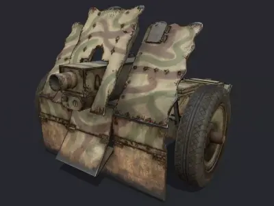 leIG 18 Low-poly 3D model