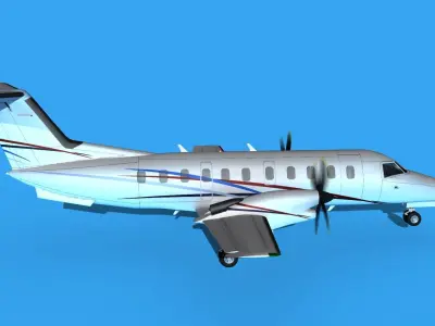 Embraer EMB120 Corporate 4 3D model
