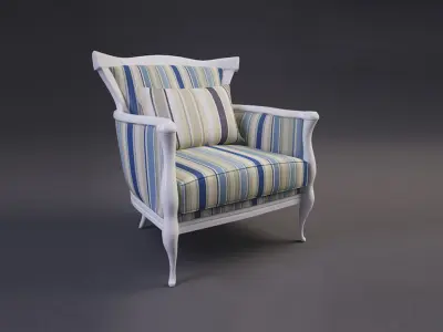Volpi Matilde Sofa and Armchair Free 3D model