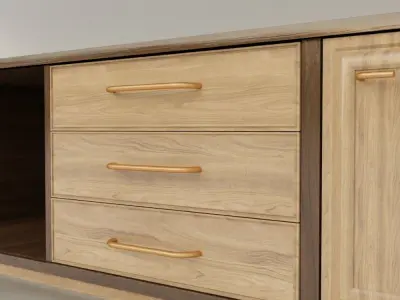 TV Cabinet Free 3D model purchase