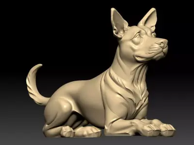 The Dog 3D model
