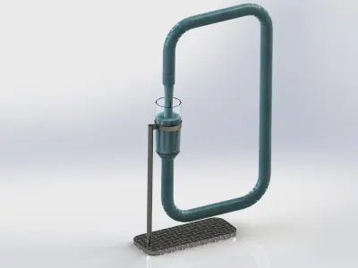 Perpetual motion machine 3 Boyles Flask Free 3D model