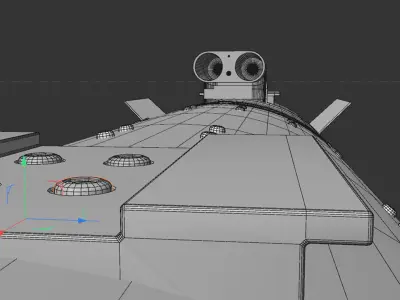 AGM-114R Hellfire II 3D model