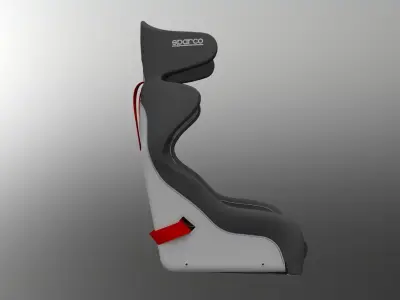 SPARCO PRO ADV Low-poly 3D model
