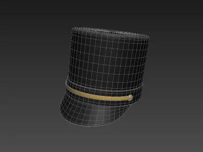 Shako Hat 3D model