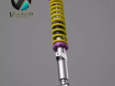 Suspension dumper 3D model