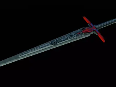 The sword of Optimus Prime Free 3D model