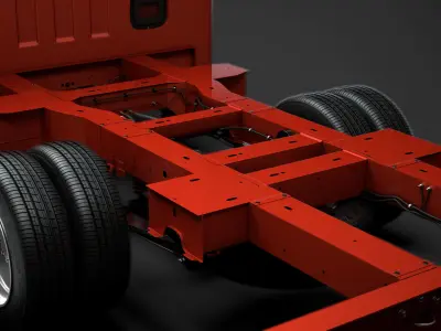 Vauxhall Movano CrewCab DW E20 Chassis 2014 3D model