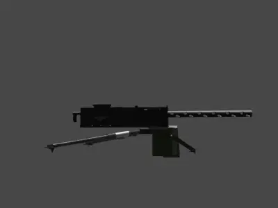 M1919 30 caliber   Free 3D model