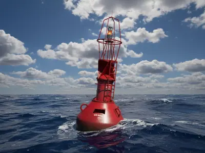  Sea Lantern Buoy 3D model