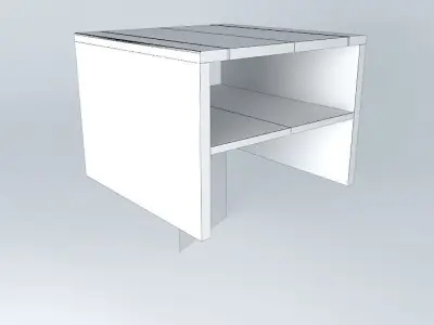 COFFEE TABLE 600x600x450 Free 3D model purchase