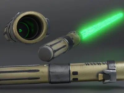 Lightsabers 3D model