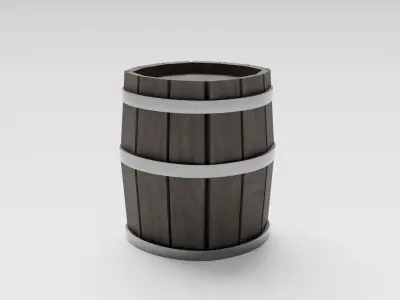 Medieval Miscellaneous Objects Low-poly 3D model