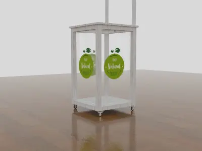 Product Sampling Bin 3D model