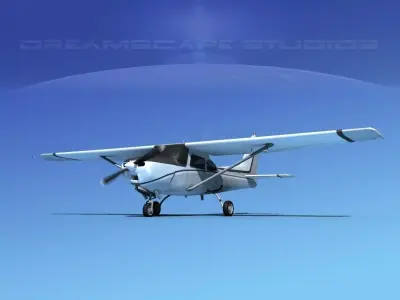 Cessna 172RG Cutlass V07 3D model