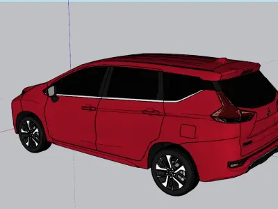 2018 mitsubishi xpander ultimate 3D model