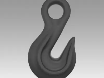 Lifting hook 3D model