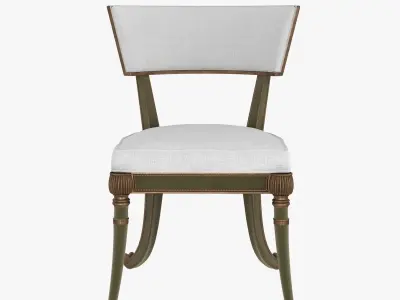 Alfonso Marina -regency klismos side chair 3D model