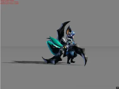 Nana Aqua Pura Low-poly 3D model