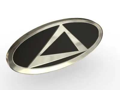 tagaz logo 3D model
