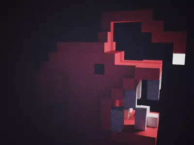 Free Deep Fish Free low-poly 3D model