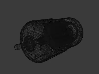 DC Motor 3D model
