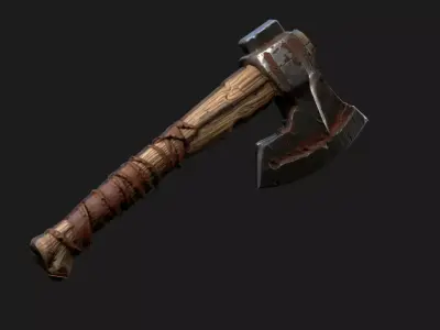 Survival Axe 3D model
